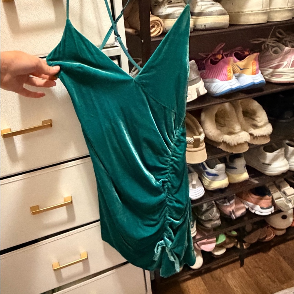 For Love And Lemons Teal Dress